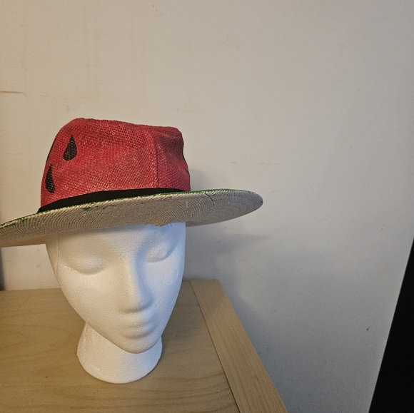 Watermelon painted one hat - Picture 3 of 4